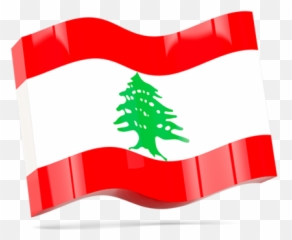 Wave Icon Illustration Of Flag Of Lebanon Emoji,Red Flag Emoji