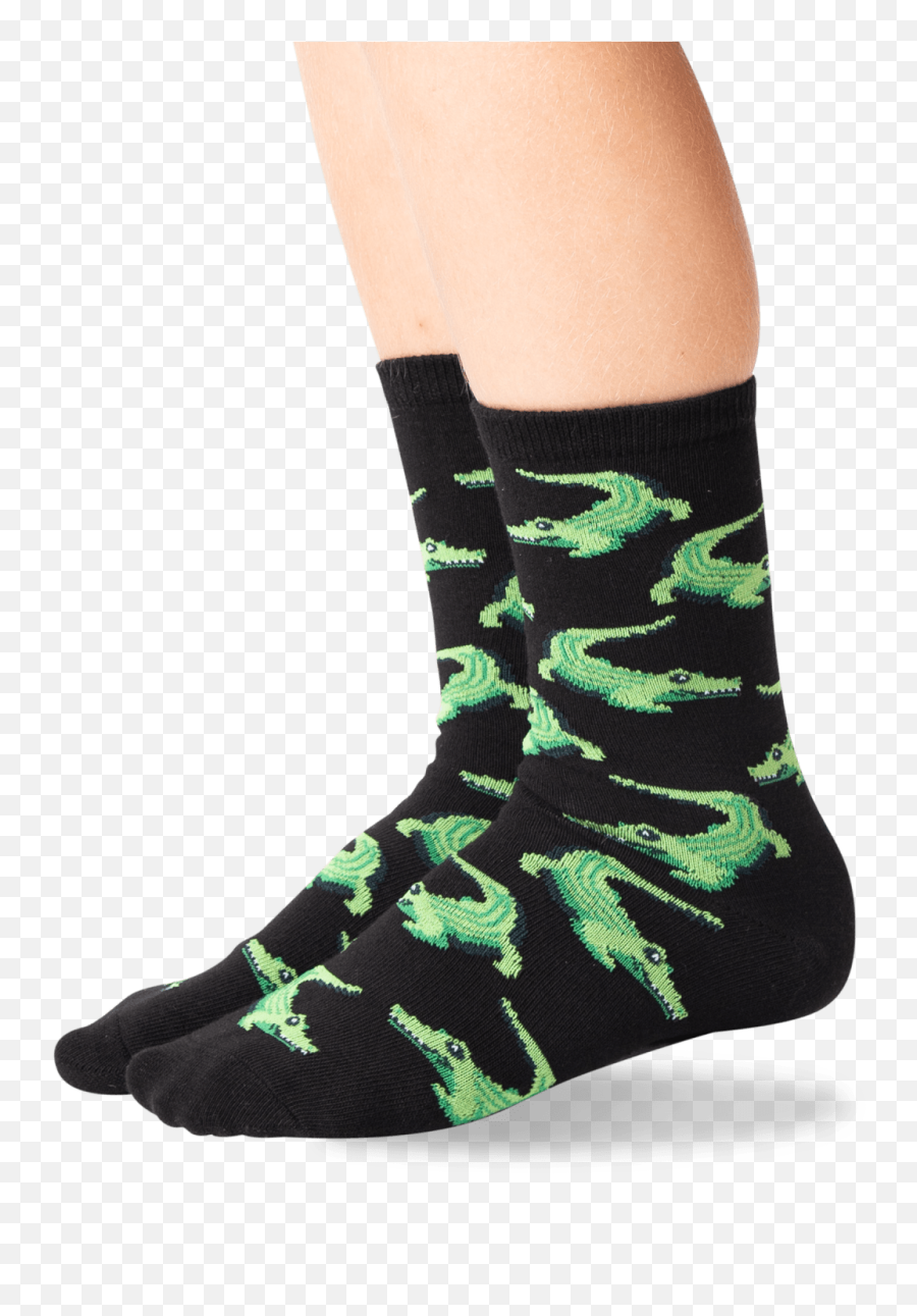 Kidu0027s Alligators Crew Socks U2013 Hotsox Emoji,Aligator Emoji