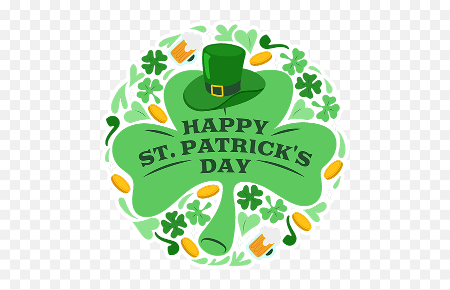 St Patricks Day By Marcossoft - Sticker Maker For Whatsapp Emoji,St Patrick's Day Emojis