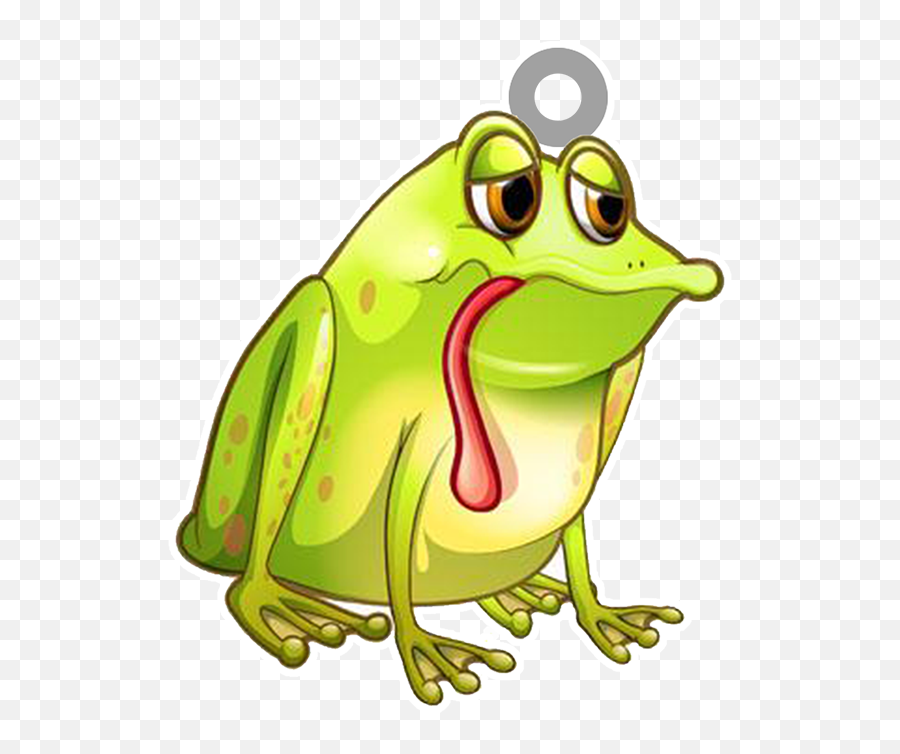 Tafree Cute Little Frog Anime Acrylic Pendant Epoxy Jewelry Earrings Pendant Necklace Bracelet Animation Diy Making Jewelry Gift Emoji,Bullfrog Emoji