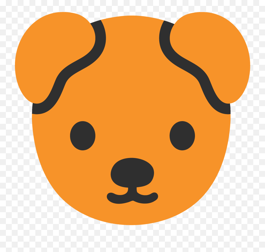 Download File - Emoji U1f436 Svg Android Dog Emoji Png Dog Face Emoji,Android Emoji