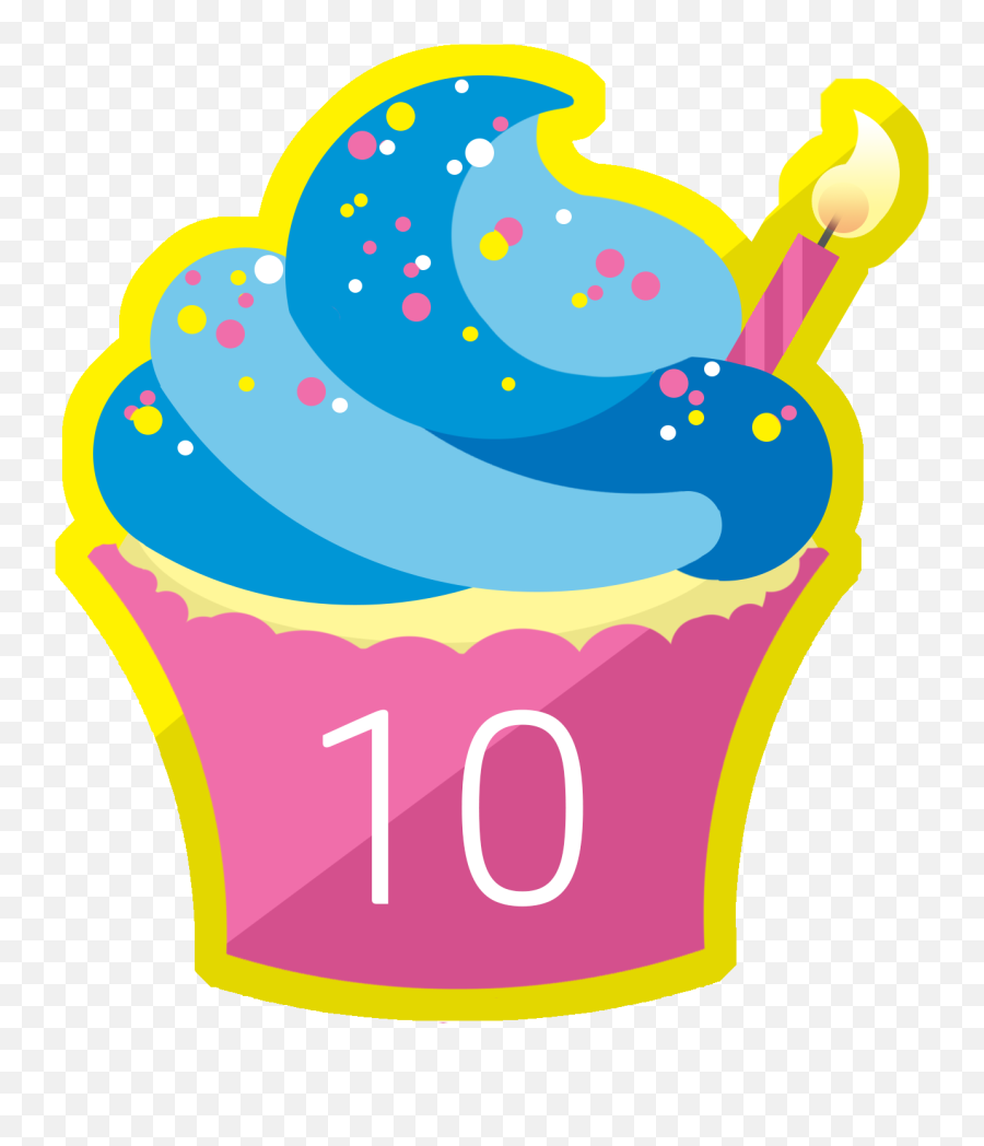 Happy 10th Anniversary Clipart - 10 Years Anniversary Clipart Emoji,Happy Anniversary Emoji
