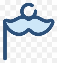 Moustache Emoji Vector Svg Icon - Moustache,Mustache Emoji Text