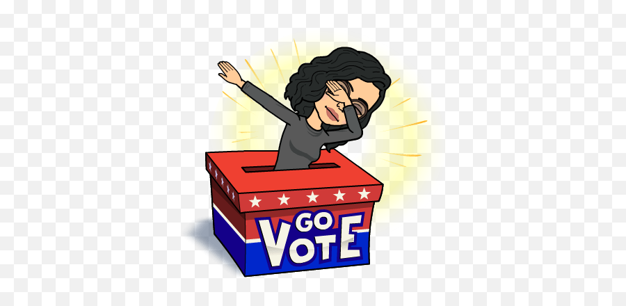 Do The Duty Do The Deed Vote Atypical 60 - Voting Bitmoji Emoji,Bitmoji Emotions