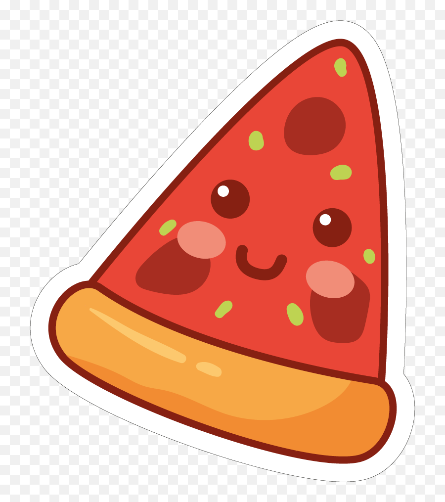 Pizza Pizza Sticker Clip Art - Food Cute Transparent Stickers Emoji,Pizza Emoji Sticker