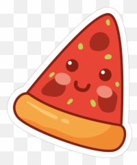 Pizza Pizza Sticker Clip Art - Food Cute Transparent Stickers Emoji,Pizza Emoji Sticker