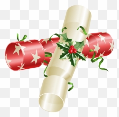Christmas Crackers Clip Art - Transparent Christmas Cracker Clipart Emoji,Christmas Cracker Emoji