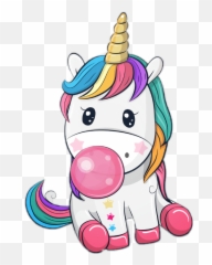 Unicron Sticker - Cute Cartoon Unicorn Emoji,Unicron Emoji