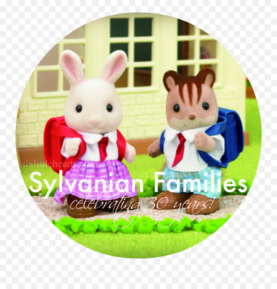Six Little Hearts Sylvanian Families Celebrates 30 Years - Sylvanian School Friends Emoji,Emotion Pets Toy