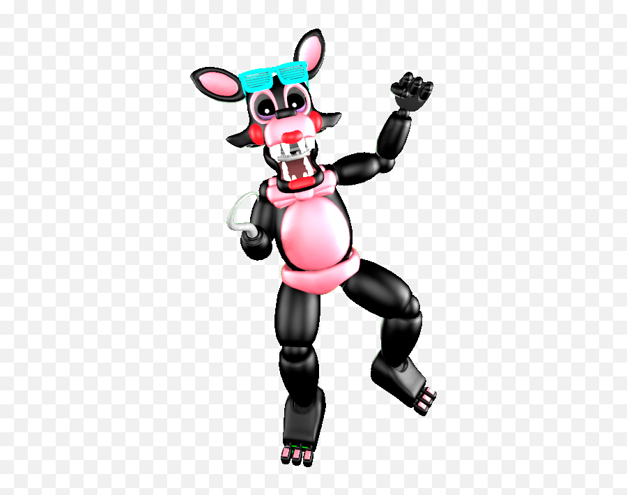 Mangle The Fox Sfm - Fictional Character Emoji,Sfm Emotions Not Working