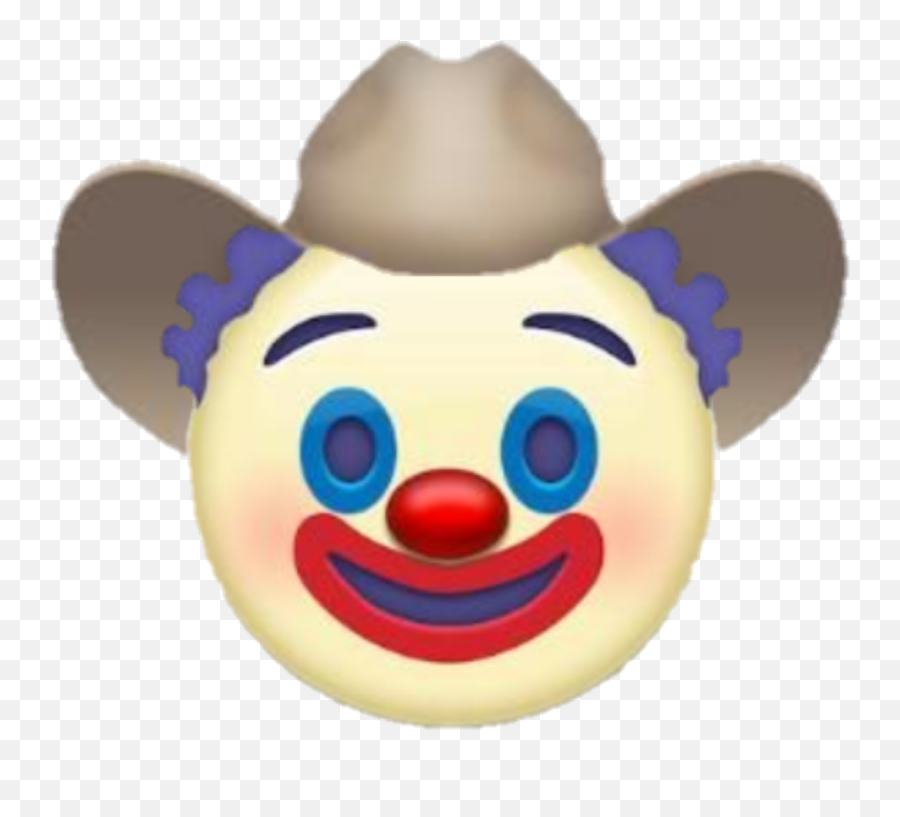 Emoji Yeehaw Yeehonk Clown Cowboy - Clown Emoji Png,Cowboy Emoji