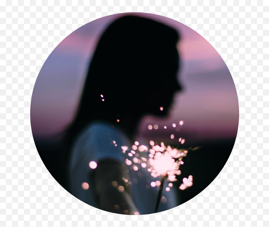 Sparkle Fireworks Girl Grip Aesthetic - My Birthday 2020 Emoji,Emojis Stickers And Grips