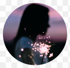 Sparkle Fireworks Girl Grip Aesthetic - My Birthday 2020 Emoji,Emojis Stickers And Grips