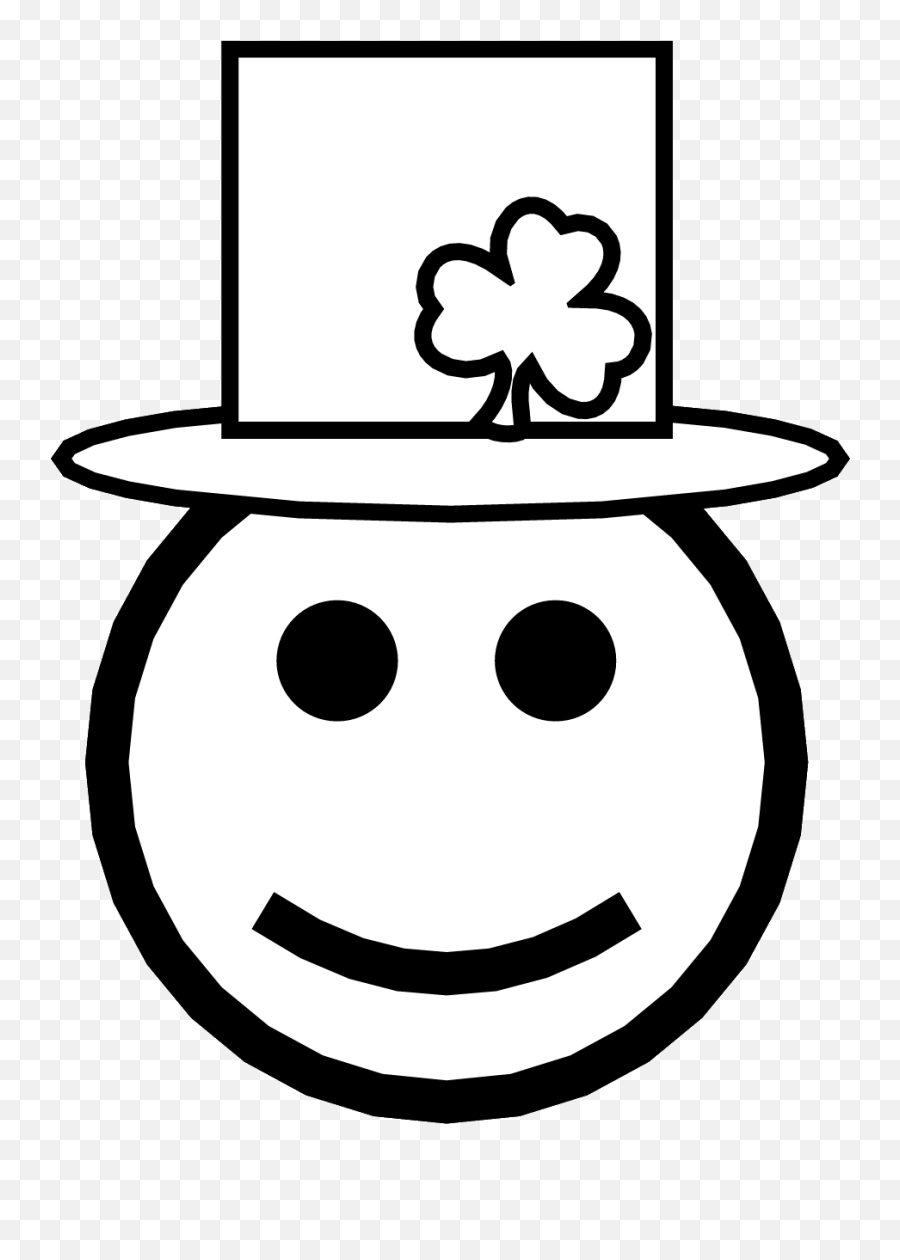 Pin - Happy Emoji,Free St Patricks Day Emoticon