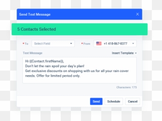 Text Messaging Sms Crm For Your Business - Salesmate Crm Crm Text Message Template Emoji,Duplicate Text Messages With Emojis