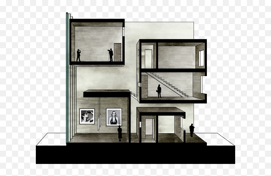 Masking Volumes - Lauramhall Personal Network Architecture Elevation Sketchup Emoji,Drawing Of A Mask To Hide Emotions