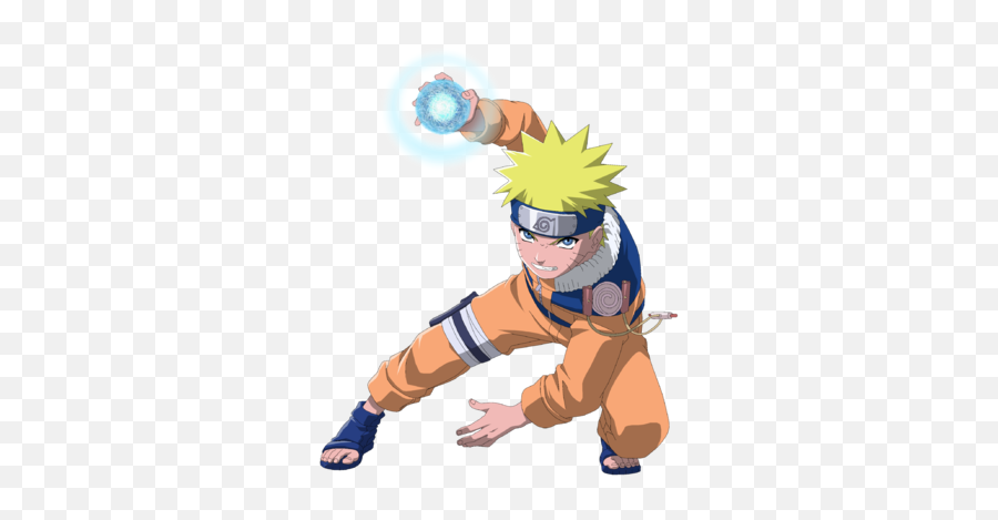 Naruto Uzumaki And Wanked - Naruto Rasengan Transparent Emoji,Six Tails Saiken Emotion