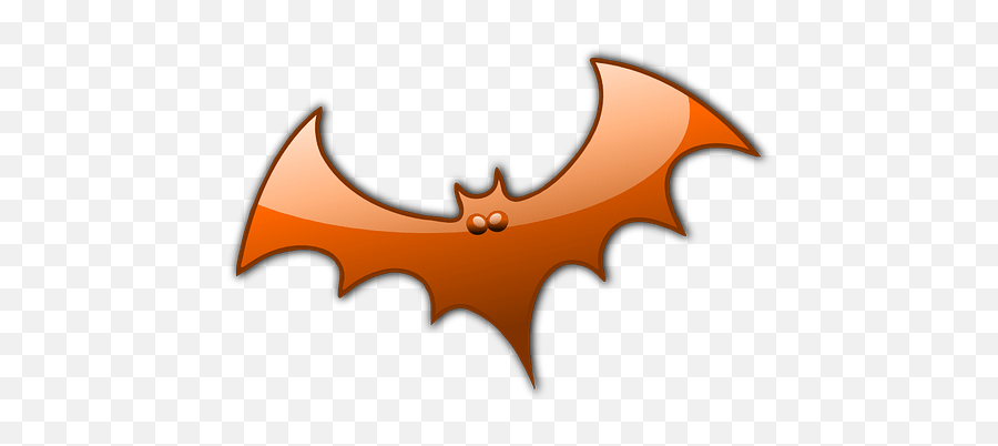 Orange Bat Halloween Transparent Png - Stickpng Halloween Bat Orange Emoji,Bat Symbols And Emoticons For Fb