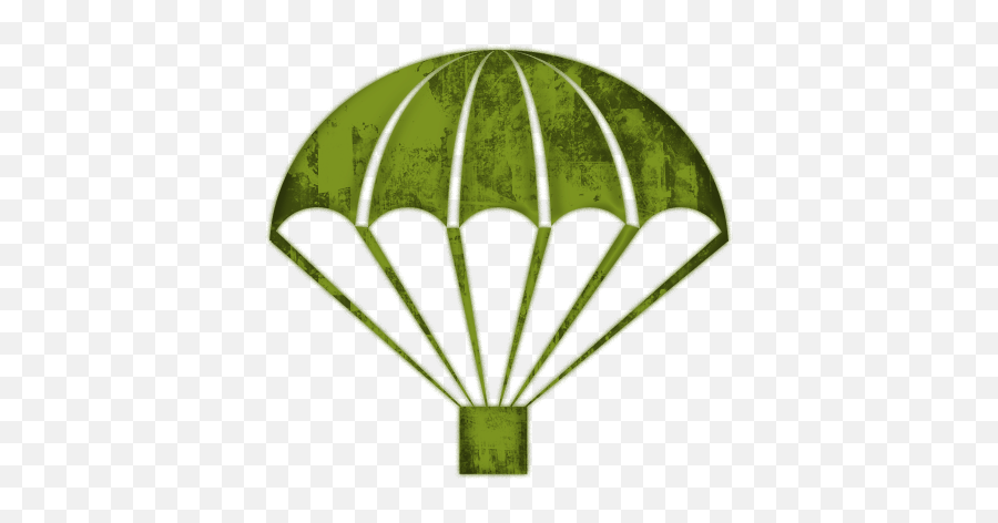 Army Parachute Clipart - Clipart Military Parachute Png Emoji,Skydiving Emoticon Orange Icon