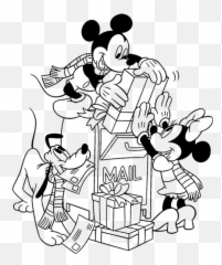 10 Regalos De Navidad Mickey Minnie - Free Printable Disney Christmas Coloring Pages Emoji,Emojis De Navidad Para Dibujar