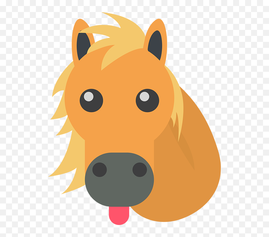 A Trusted Friend - Pferd Smiley Emoji,Goofy Emoji