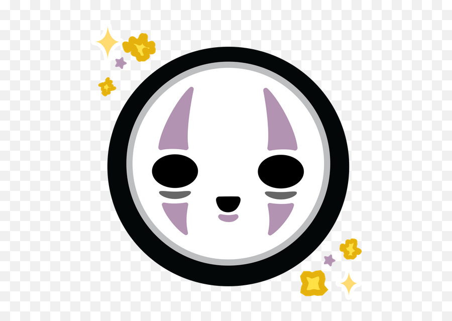 Kawaii No Face Coaster - Dot Emoji,Mouse Kawaii Emoticon
