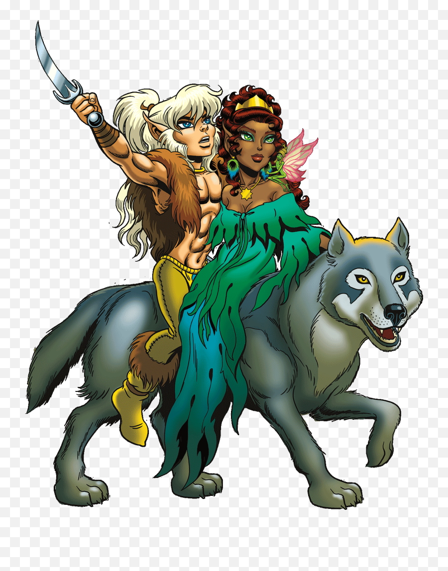 Elfquest - Fictional Character Emoji,Making Elfquest Emoticon