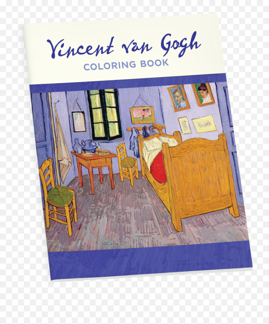 Vincent Van Gogh Coloring Book - Van Bedroom In Arles Emoji,Pantech Burst Can't See Text Emojis