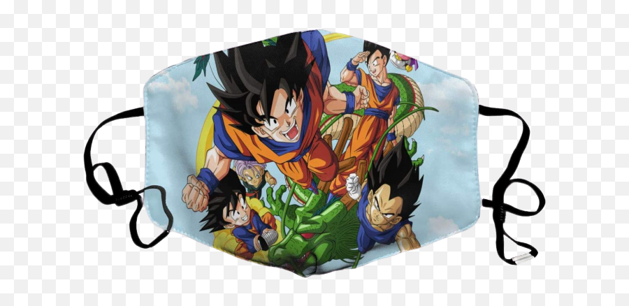 Creative Novelty Face Masks - Guitar Mask Emoji,Dragon Ball Emoji