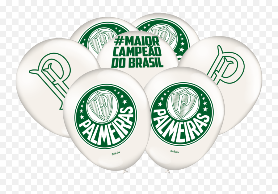 Balão Imp Especial Festa Palmeiras - Festcolor Emoji,Emoticons Caracteres Especiais