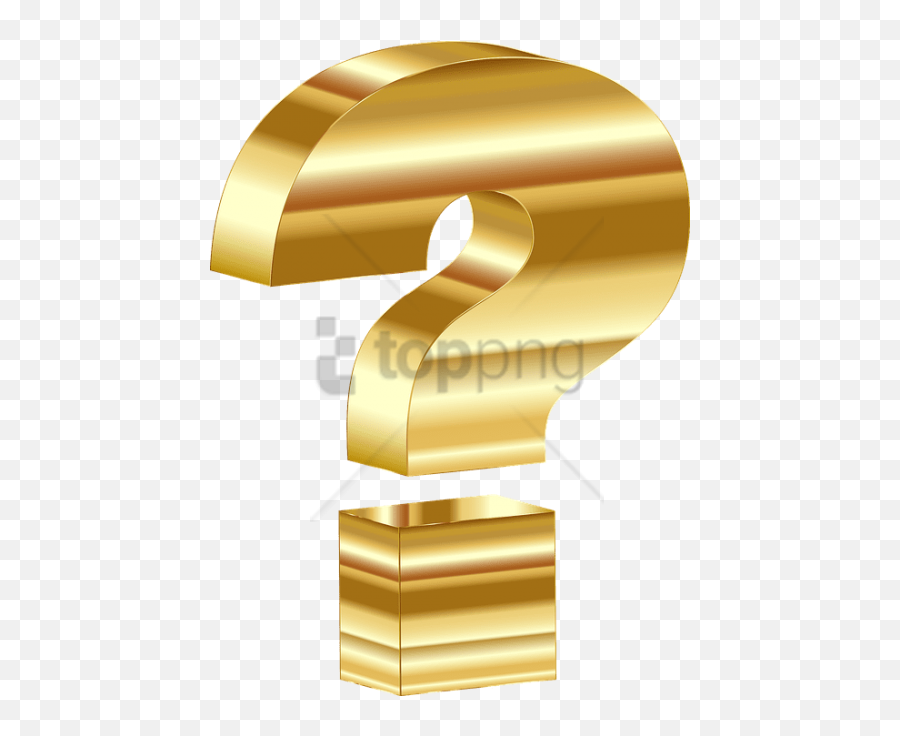Download Free Png 3d Question Mark Png Png Image With Emoji,Yellow Question Mark Emoticon
