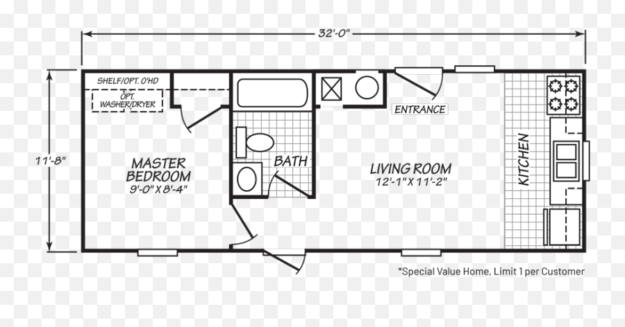 Single Wide Mobile Home Floor Plans - The Home Outlet Az Emoji,Emotions Chart For Self Contained Room