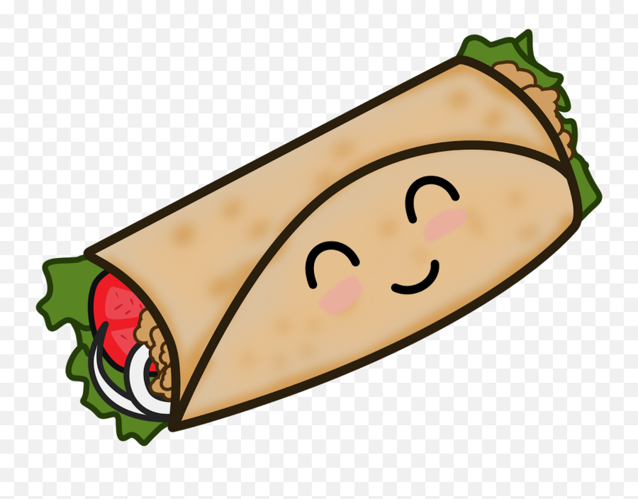 Burrito Sticker - Burrito Clipart Emoji,Burrito Emoji