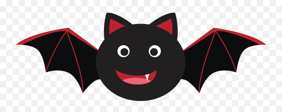 Clipart Halloween Bat Clipart Halloween Bat Transparent - Halloween Bat Clip Art Emoji,Bat Emoji