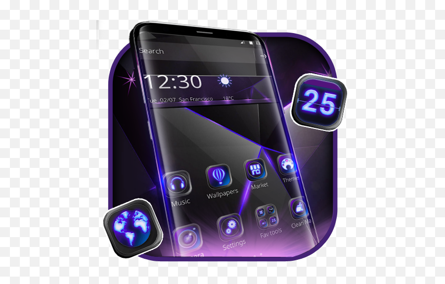 Black Tech Fusion Launcher 55812 Apk Download - Com Emoji,Amazfit Bip Emojis