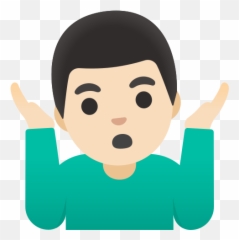 U200d Man Shrugging Light Skin Tone Emoji - Jialulan,Change Emoji Skin Tone Android