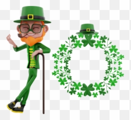 Premium St Patricks Day Hat 3d Illustration Download In Png Emoji,Baby Patrick Discord Emoji