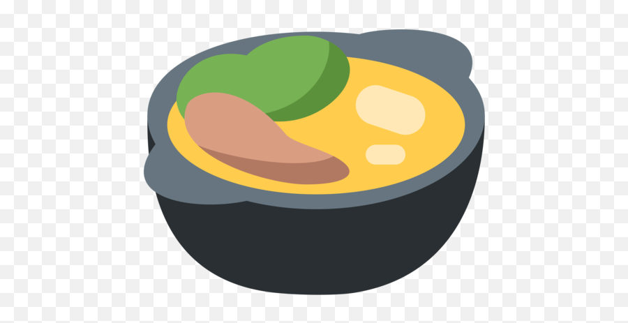 Pot Of Food Emoji - Emoticon Food,Food Emoji