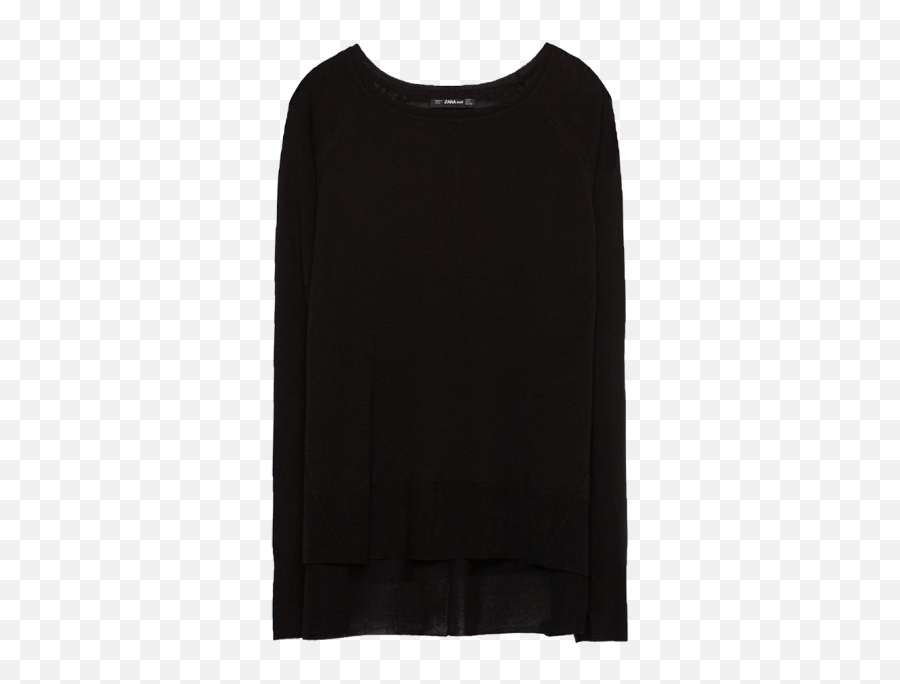Zara Sweater With Slits Emoji,100 Emoji Sweater