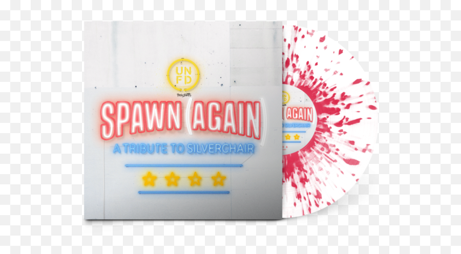 Spawn Again Lp Snow Whitepink Cadillac Splatter - Spawn A Tribute To Silverchair Emoji,Emotion Sickness