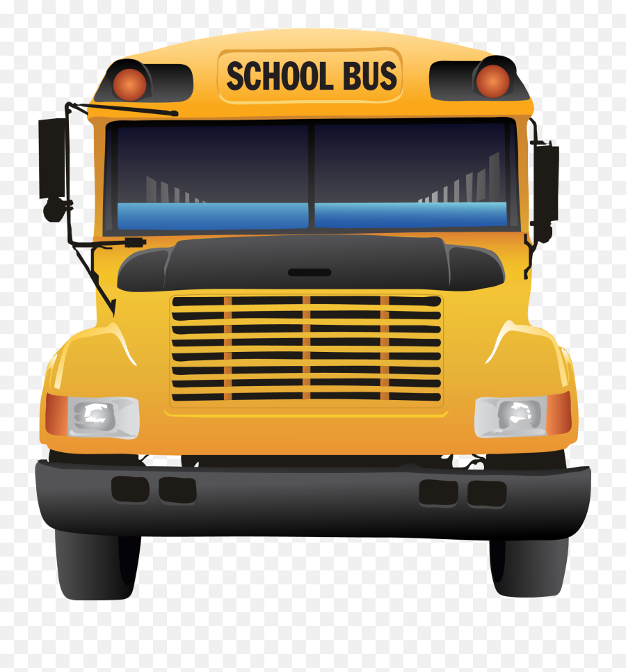 Preschool Clipart School Bus Preschool - Transparent Front School Bus Emoji,Short Bus Emoji