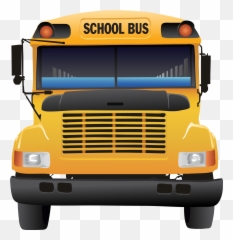 Preschool Clipart School Bus Preschool - Transparent Front School Bus Emoji,Short Bus Emoji