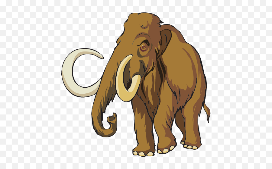 Clipart Panda Endangered Animal - Wooly Mammoth Clipart Emoji,Wwf Endangered Emoji