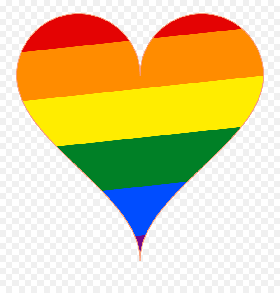Lgbt Png - Heart Pride Flag Png Emoji,Bisexual Flag Emoji
