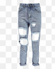 Unisex Pants Ripped Rip Jeans Sticker - Jeans Transparent Emoji,Emoji Pants For Girl