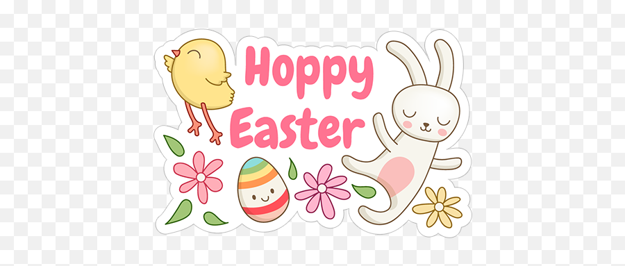 Easter 2019 Stickers On Viber - Happy Easter Viber Emoji,Easter Emoticons