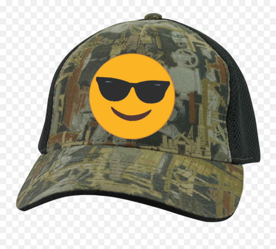 Download Hd Sunglasses Emoji C912 Port Authority Camo Cap - Baseball Cap,Emoji W