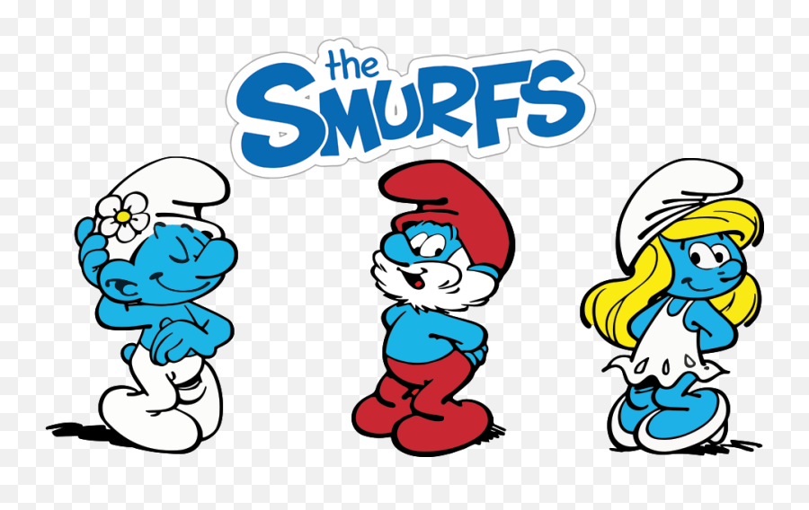 Tv Shows Clipart Gambar - Smurfette T Shirt Png Download Cartoon Smurfs Transparent Background Emoji,Napoleon Dynamite Emojis