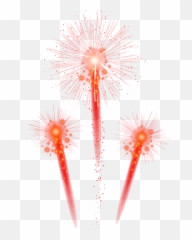 Clipart Fireworks Silhouette Clipart - Red Firework Clip Art Transparent Emoji,Ios Emoticon Fireworks