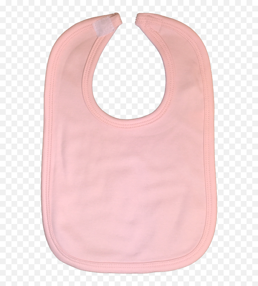 Personalized Infant Bib Light Pink - Empire Emoji,Newborn Emoji